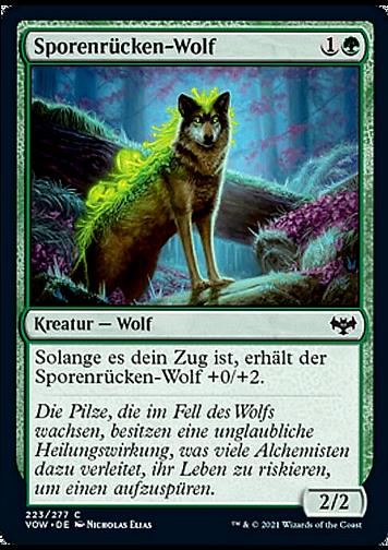 Sporenrücken-Wolf (Sporeback Wolf)